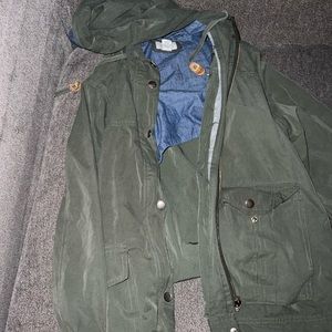 Olive green jacket